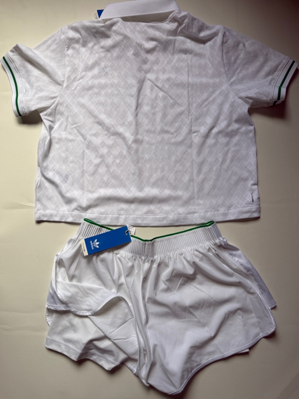 Adidas [L] Tennis Pro Women's Climacool Shorts Set (Polo+Shorts) JM4732+JM4734 - Picture 14 of 17